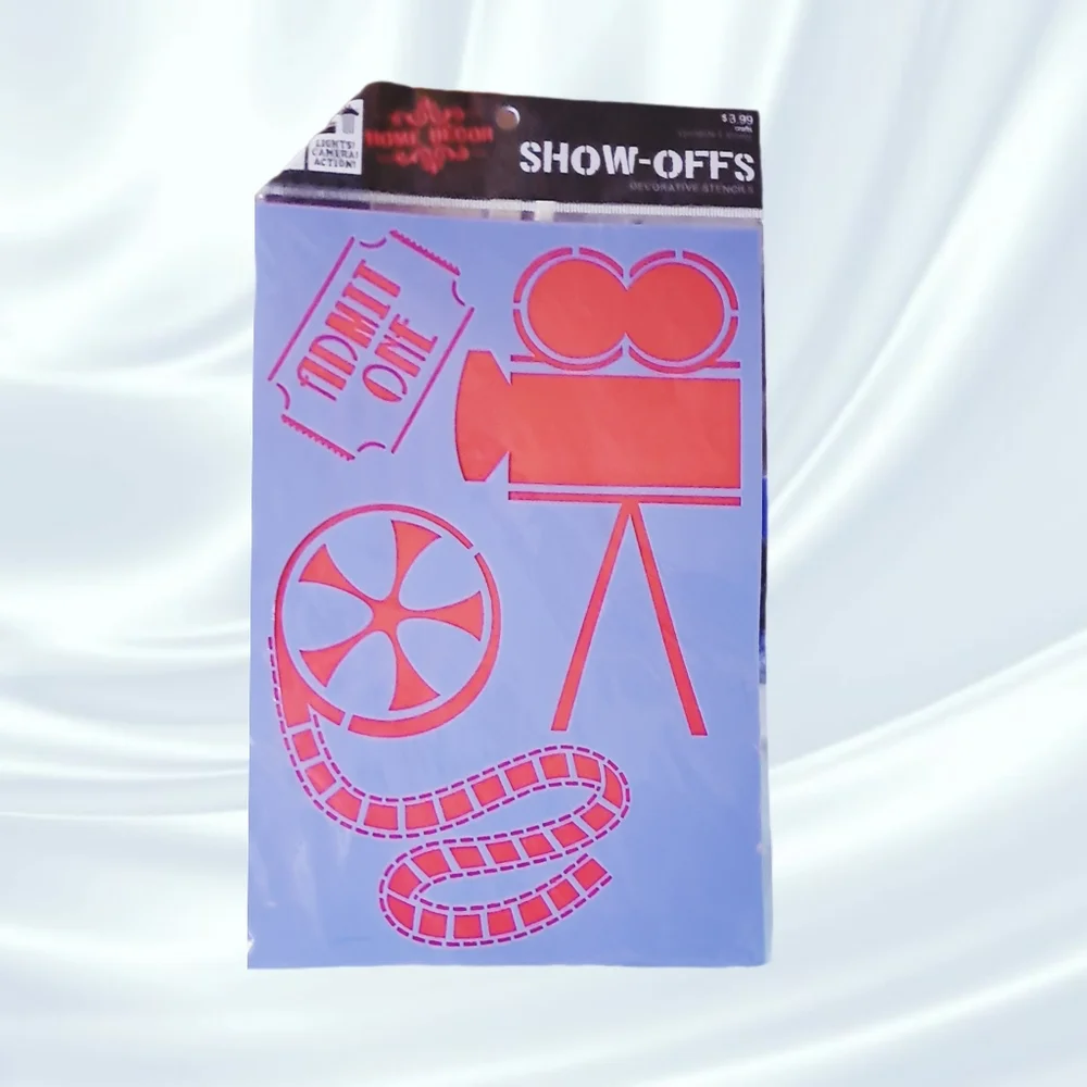 SHOW-OFFS Decorative Stencils Home Decor NWT